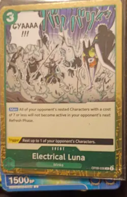 Electrical Luna OP08-036 Two Legends Foil - Image 2