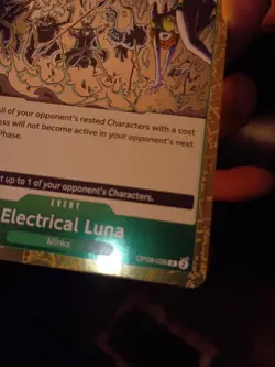 Electrical Luna OP08-036 Two Legends Foil - Image 5