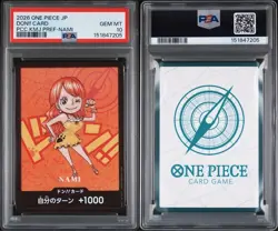 2026 ONE PIECE DON Card Nami PSA 10 GEM MT JP PCC KMJ PREF NAMI Official - Image 4