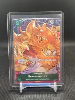 NEKOMAMUSHI OP01-048 Box Topper Pre-Errata One Piece TCG Foil Romance Dawn Eng - Image 1