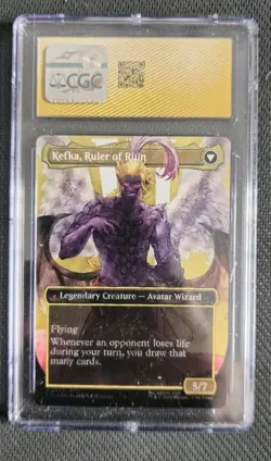 Kefka, Court Mage - MTG FINAL FANTASY SURGE FOIL EXT 0543 CGC Pristine 10 - Image 2