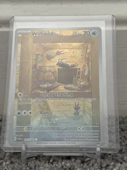 Pokemon TCG Wimpod 191/182 Paradox Rift Illustration Rare - Image 1