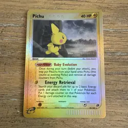 Pichu 20/100 NM Reverse Holo ex Sandstorm eReader Rare NM - Image 1