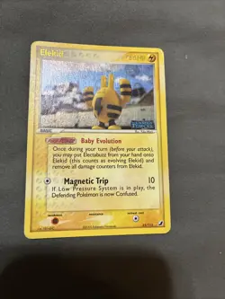 Pokemon Elekid 23/115 EX Unseen Forces Reverse Holo Rare Basic English 2005 - Image 1