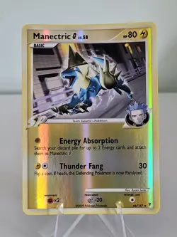 Pokemon TCG, Manectric G Lv.58 Reverse Holo, Supreme Victors, 66/147 - Image 1