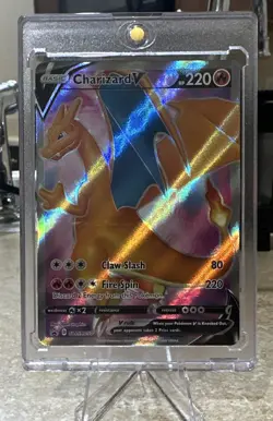 Pokemon Charizard V SWSH050 Champions Path Promo Holo English - Image 1