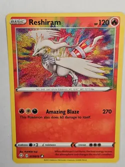 Reshiram | Shining Fates 017/072 | Amazing Rare NM | Pokemon - Image 1