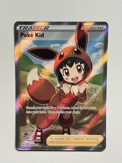 Pokemon TCG - Poke Kid 070/072 - Shining Fates - Ultra Rare NM - Image 1
