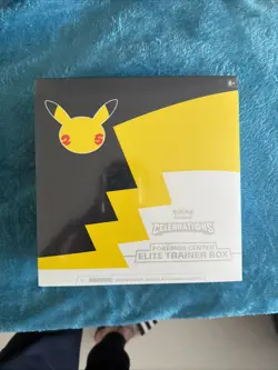 Pokemon TCG Celebrations 25th Anniversary Elite Trainer Box Pokemon Center ETB 820650809866 - Image 1