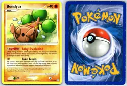 Bonsly 71/130 Common Diamond & Pearl Pokemon DMG Harada - Image 3