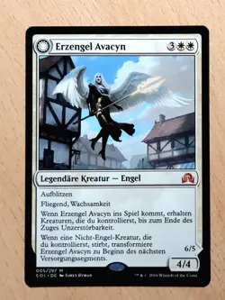 Mtg Magic: Archangel Erzengel Avacyn, DEUTSCH, Legende, Mythic, Engel - Image 1