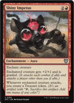 Shiny Impetus U Commander: Outlaws of Thunder Junction 180 NM MTG - Image 1
