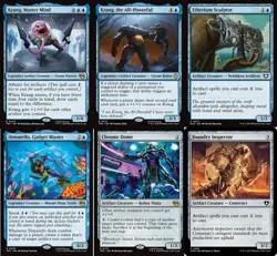 MTG Commander Krang, Master Mind Deck - Etherium - TMNT NM - 100 Cards - Image 1