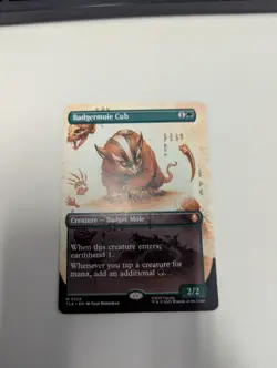 Badgermole Cub TLA Playtest X 1 - Image 1