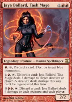 MRM FR/VF Jaya Ballard, Task Mage - Jaya Ballard, mage de force Magic MTG TSP - Image 1