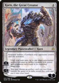 MTG [PPTHB-1 NM] Karn, the Great Creator - Image 1