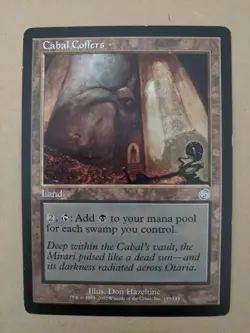 MTG Cabal Coffers A TORMENT TOR NM/LP - Image 1