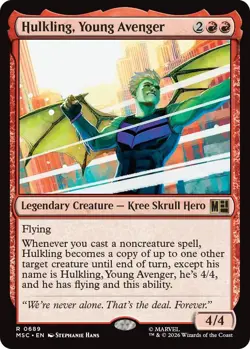 (Preorder) MTG - [MSC - 689] Hulkling, Young Avenger - Commander: Marvel Supe... - Image 1