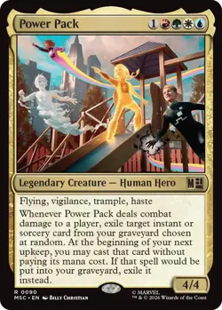 MTG - [MSC - 90] Power Pack - Commander: Marvel Super Heroes - Image 1