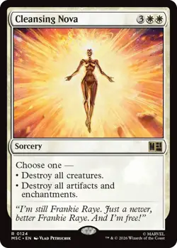 MTG - [MSC - 124] Cleansing Nova - Commander: Marvel Super Heroes - Image 1