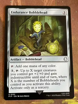 1x ENDURANCE BOBBLEHEAD - Fallout - MTG - Magic the Gathering - Image 1