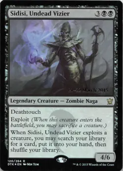 Sidisi, Undead Vizier - FOIL - R Prerelease Cards 120 - MTG - Image 1