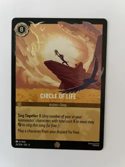 Disney Lorcana TCG: Circle of Life Action Legendary 26/204 EN 9 - Image 1