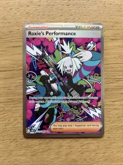 Pokemon TCG Roxie's Performance 121/086 Special Illustration Rare Chaos Rising - Image 1