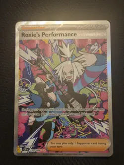 Pokemon TCG Roxie's Performance 121/086 Special Illustration Rare Chaos Rising - Image 4