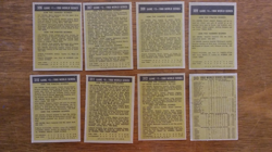 1960 WORLD SERIES SET (8), 1961 TOPPS, YANKEES-PIRATES, MANTLE, MAZ HR, EX/EX+ - Image 4