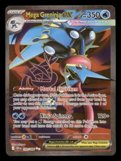 ME04: Chaos Rising #100/086 Mega Greninja ex - Image 1