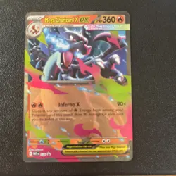 Pokemon Mega Charizard X EX MEP EN 029 Full Art Ultra Rare Card - Image 1