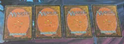 heavily played Ball Lightning x 4 playset Magic the Gathering MTG The Dark - Image 2