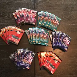 One Piece TCG 35 Sealed English Version Booster Packs OP13, OP11, OP08, OP14 - Image 1