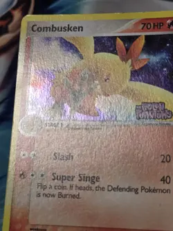Combusken 39/110 EX Holon Phantoms Pokemon Card Uncommon Reverse Holo Stamped NM - Image 4