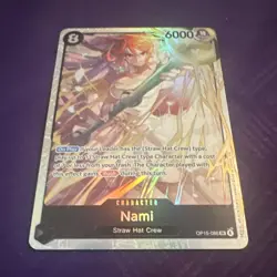 Bandai Nami OP15-086 SR Foil Rush Character Eng 6000 Power Cost 8 - Image 1
