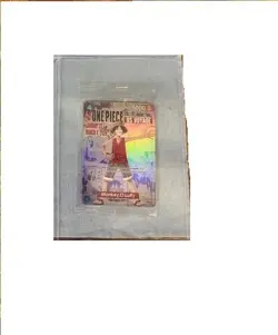 Sealed One Piece Monkey.D.Luffy College Basketball US Voyage Promo Card - Image 1