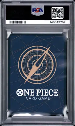 2025 ONE PIECE OFFLINE REGIONALS PACK 2025 SEASON 1 FINALIST NICO OLVIA PSA 10 - Image 2