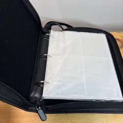 Soccer Card Binder - 400 Capacity Card Album, 3 Ring Card Ronaldo & Messi - Image 2