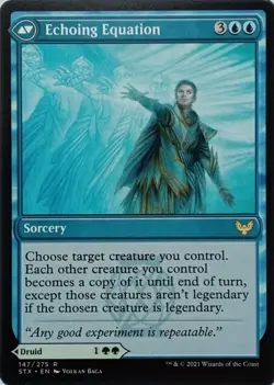 147/275 AUGMENTER PUGILIST / ECHOING EQUATION RARE STRIXHAVEN MTG CARD - Image 2