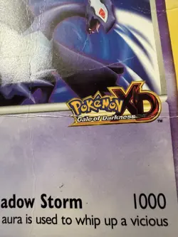 2005 Shadow Lugia Nintendo JUMBO Card - Gale Darkness Pokemon Promo - Image 3