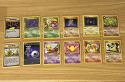 Pokemon Team Rocket 1st Edition Card Bundle - Image 1