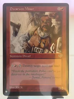 Dwarven Miner The List Reprints Regular - Image 1