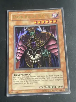 Dark Ruler Ha Des LOD-001 Ultra Rare Holo Unlimited Edition Yugioh Card TCG MP - Image 1
