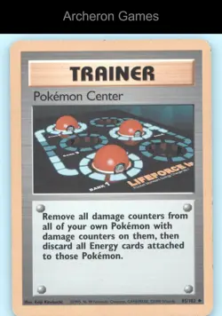 Pokemon Card Pokemon Center BS 85/102 UC Base Set Unlimited - Image 1