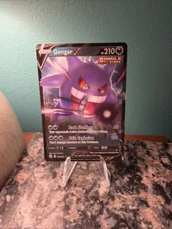 Pokemon Card - Gengar V 156/264 Fusion Strike V Rare Holo Near Mint - Image 1