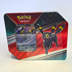 Pokemon TCG V Heroes Tin Umbreon & Espeon, 60-Card Capacity, 6+ (2022) - Image 1