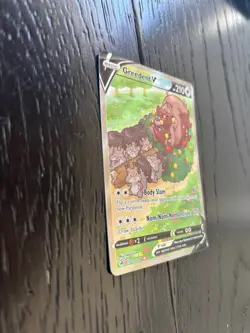 Greedent V 257/264 Alternate Art Fusion Strike Pokemon Card NM Alt Art - Image 2