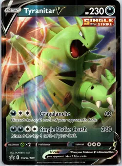 Tyranitar V Promo SWSH: Sword & Shield Promo Cards SWSH109 NM - Image 1