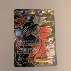 Yveltal EX 144/146 Holo Full Art XY Base Set Pokemon Card LP - Image 1